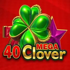 Slots logo of 40 Mega Clover from Amusnet Interactive at Rainbet Casino
