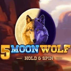 5 Moon Wolf logo by Apparat Gaming at Rainbet Casino