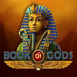 Book of Gods game by BF Games – logo hosted on Rainbet Casino