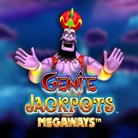 Genie Jackpots Megaways logo by Blueprint Gaming at Rainbet Casino
