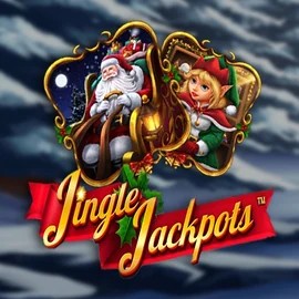 Jingle Jackpots game by Dragon Gaming – logo hosted on Rainbet Casino