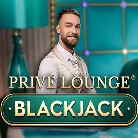 Privé Lounge Blackjack slot visual from Pragmatic Play available on rainsbet.net