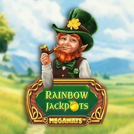Enjoy Rainbow Jackpots Megaways by Red Tiger Gaming – logo hosted on rainsbet.net