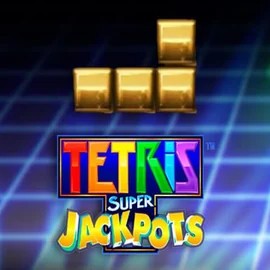Tetris Super Jackpots game by WMS – logo hosted on Rainbet Casino